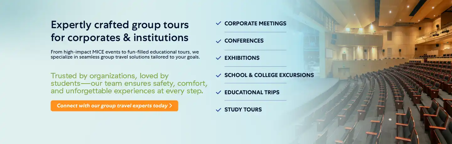Group Tours for Corporates & Students