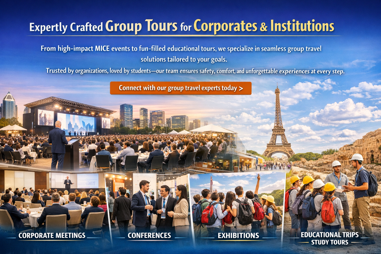 Group Tours for Corporates & Students